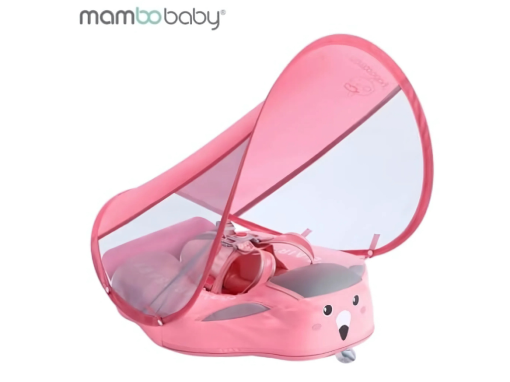 Mambo floats in Bali by Bali Kidz Hire providing safe and comfortable baby float for pool and water play during family holidays