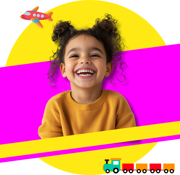 Happy child enjoying a family-friendly Bali holiday with Bali Kidz Hire baby and kids equipment rental services